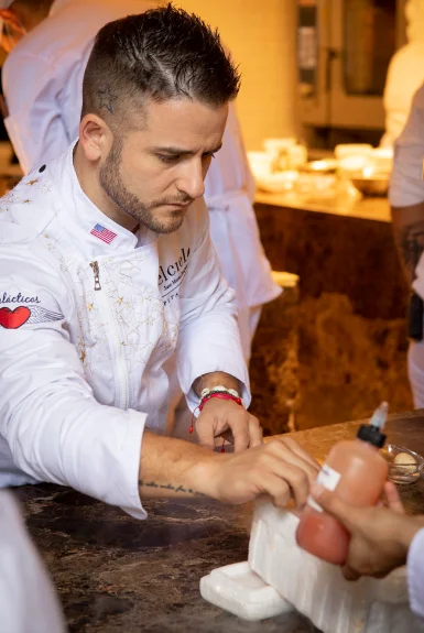 Chef Juan Manuel Barrientos founder and visionary behind Elcielo Colombian Michelin-recognized fine dining