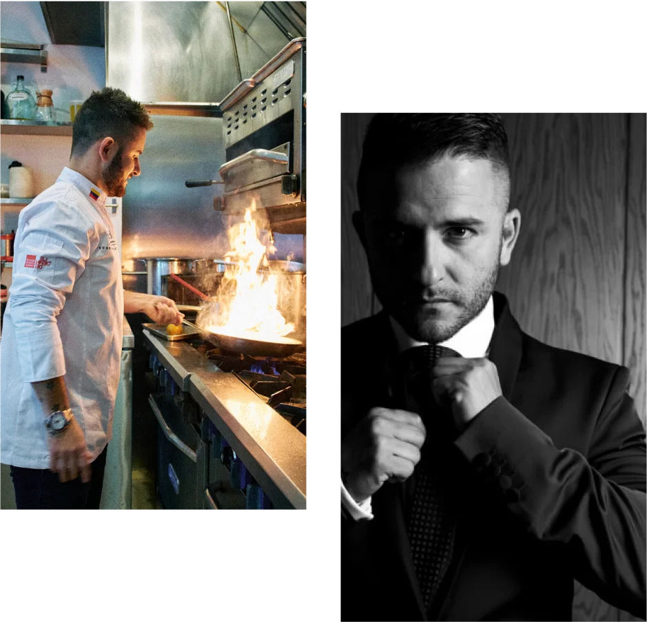 Chef Juan Manuel Barrientos founder of Elcielo the visionary behind Colombian Michelin-recognized fine dining