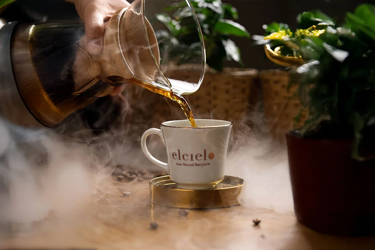 Tasting menu sensory experience at Elcielo fine dining restaurant