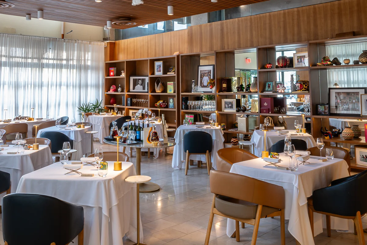 Elcielo Washington DC fine dining restaurant showcasing Colombian Michelin avant-garde tasting menu experience