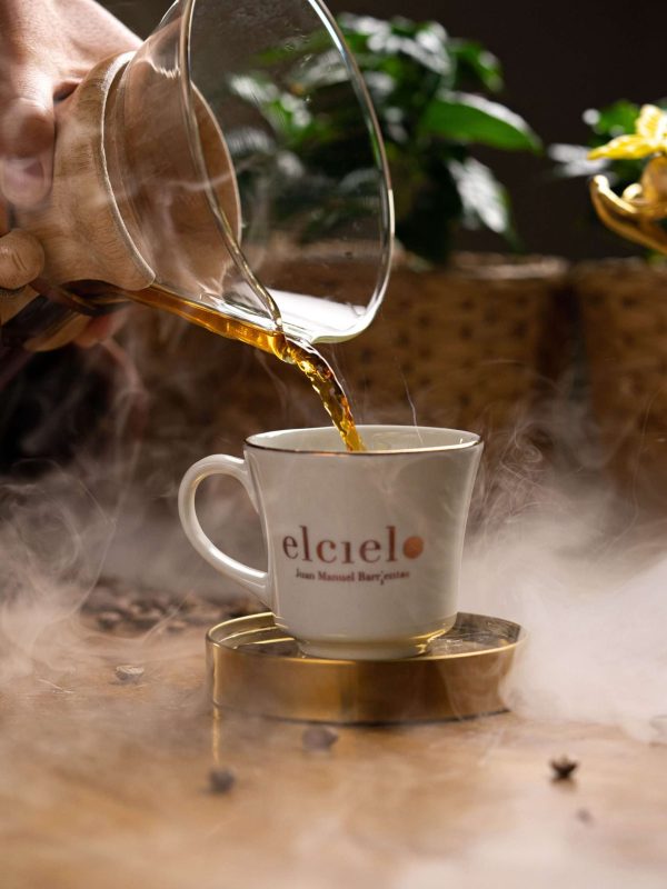 Elcielo professional shoot featuring Colombian fine dining plating detail from Michelin-recognized tasting menu